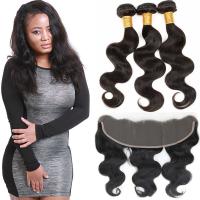 Quality Authentic Virgin Brazilian Hair Extensions , Brazilian Remy Virgin Hair Weave for sale