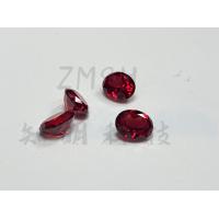 China Oval Cut Loose Synthetic Gem Stone Sapphire Gem Crystal factory