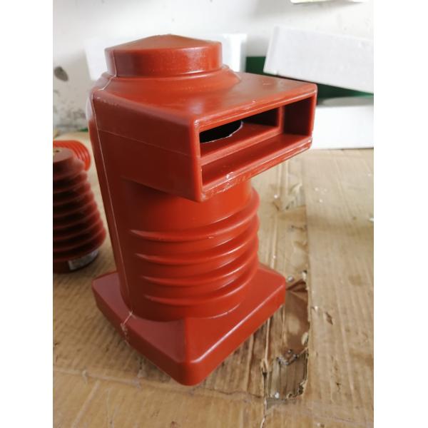Quality Red Color 630A 10kV Epoxy Resin Cast Insulators , Spout Insulating Contact Box for sale