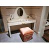 China High End White Elegant Design Bedroom Dressing Table With Mirror  W005B13 factory