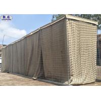 Quality Custom Military Gabion Box / Galvanized Military Sand Wall for sale