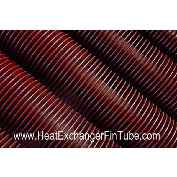 Quality A106 Gr.B SMLS Carbon Steel Helical Welded Fin Tubes Solid Type for sale
