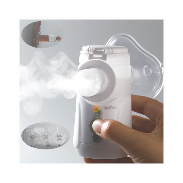 Quality Homecare Mute Vibrating Mesh Nebulizer Double Channel Ultrasonic Nebulizer Machine for sale