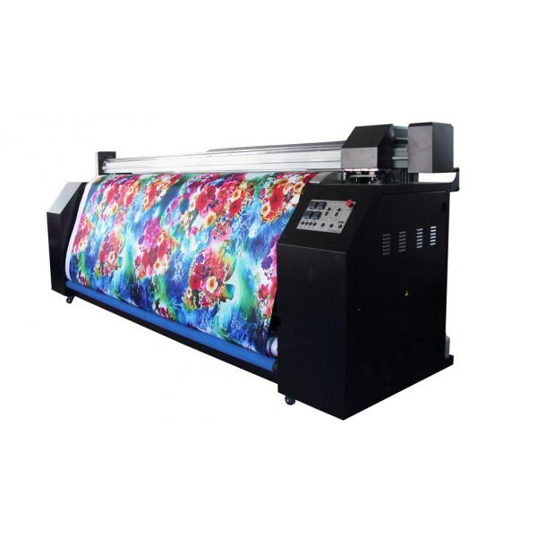 Quality Dual CMYK Sublimation Ink Digital Fabric Printing Machine To Make Banner Flag for sale