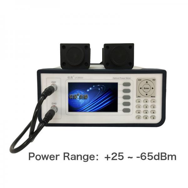Quality Double Channel Optical Power Metre 850nm to 1700nm External Probe for sale
