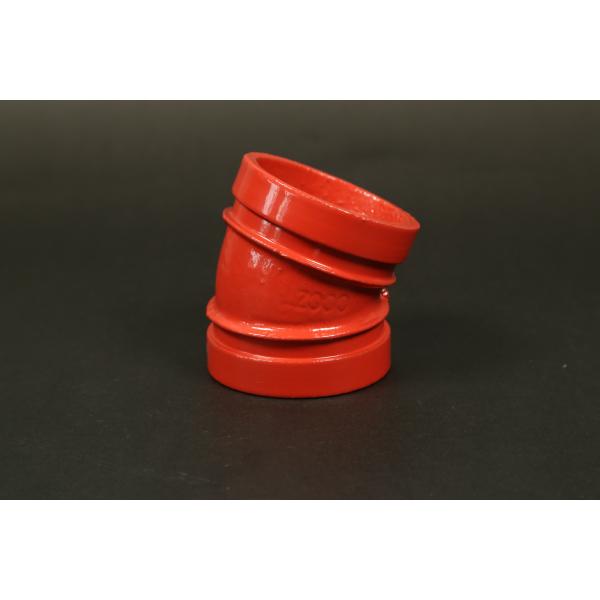 Quality Threaded Grooved Fittings Wear Resistance 3mm Wall Thickness for sale