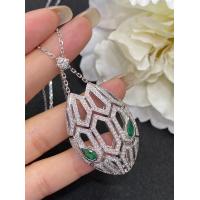 China Luxury Wedding 18K Gold Diamond Necklace Custom Jewelry Pendant factory