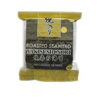 China 2.8g Roasted Seaweed Yaki Sushi Nori 50 Sheets Natural Flavor factory