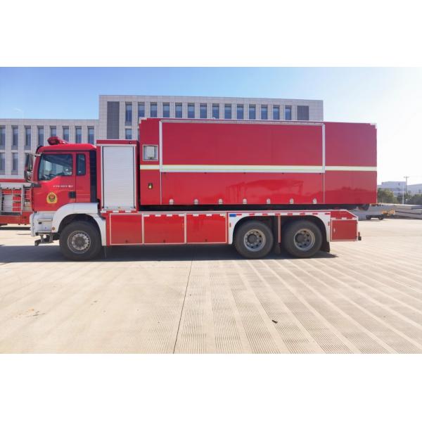 Quality Qc300 Fire Water  Commercial Cab Fire Truck Palfinger 10500mm 20t for sale