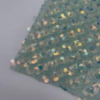 Quality Various Colors Available Sequins Embroidered Cloth with Embroidery Fabric M13 for sale