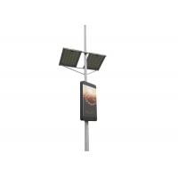 China P6 Outdoor Waterproof Lamp Post LED Display screen IP65 192*192mm for sale