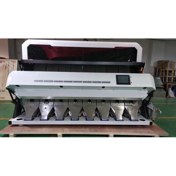Quality High Throughput 8 Chutes Wheat Color Sorter , CCD Wheat Sorting Machine for sale