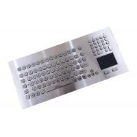 China IP65 Ruggedized Keyboard By Industrial Metal Material With Touch Screen factory