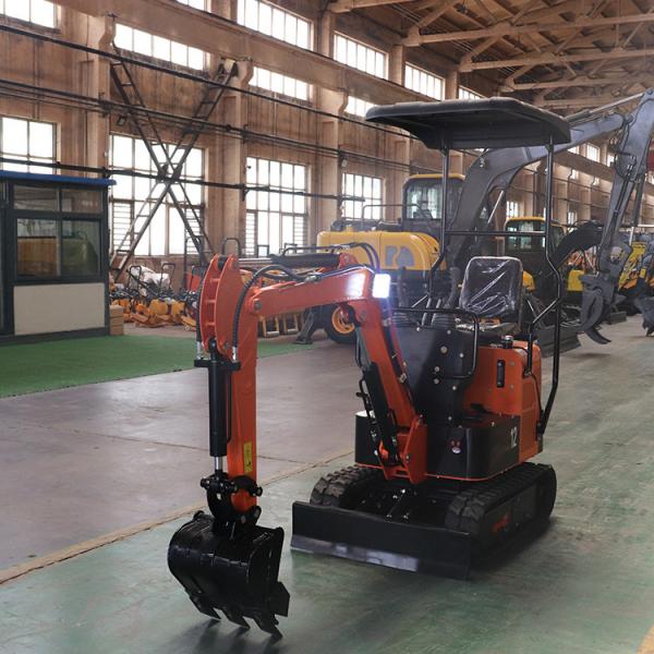 Quality Multipurpose 1.2 Ton Mini Crawler Excavator With Changchai 192 Engine for sale