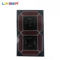 China Large Cree 7 Segment Digit Led Digital Board Component In 30 Inch Height factory