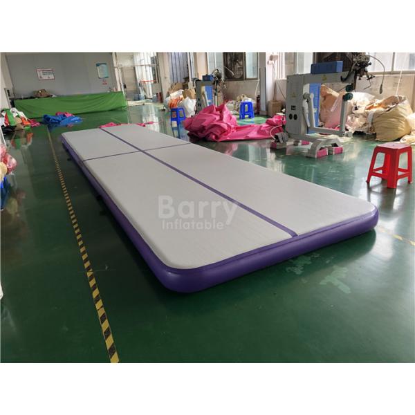 Quality Commercial Inflatable Air Track / Purple Air Jump Tumble Trak For Gymnastics for sale