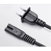 china Deluxe 10A/16A 125V 2pin  black  power cable  0.5m1m2m3m copper power cord