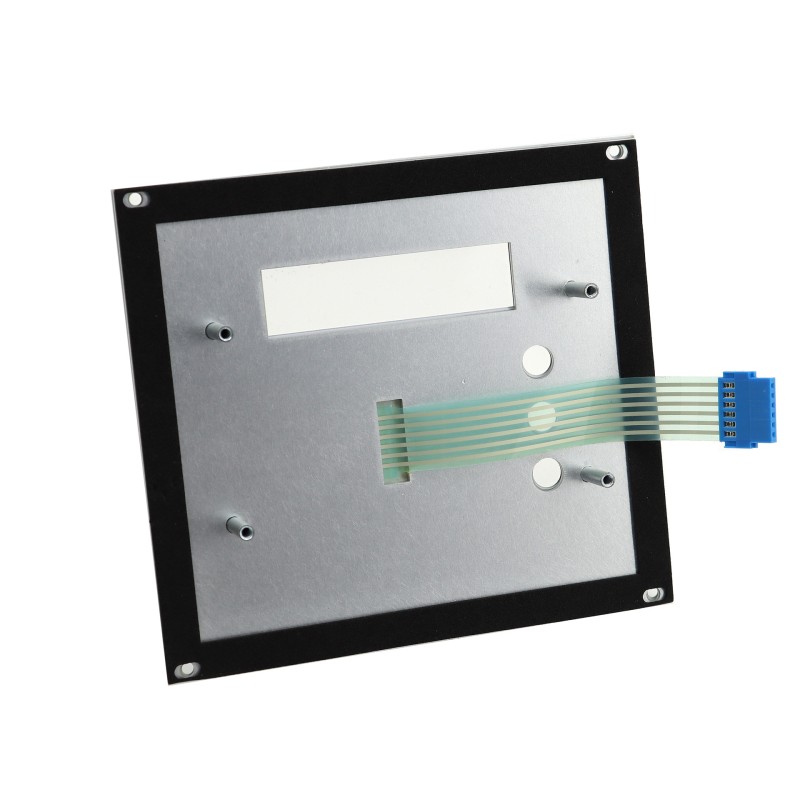 Double Sided FPC Membrane Keypad Panel With Aluminium Plate Assembly ...