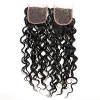 Quality 8" to 20" Malaysian Natural Wave Lace Closure 100% Real Virgin Human Hair for sale