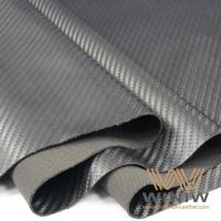China WINIW Woven Pattern Microfiber Leather Car Seat Covers Without Harmful Materials factory
