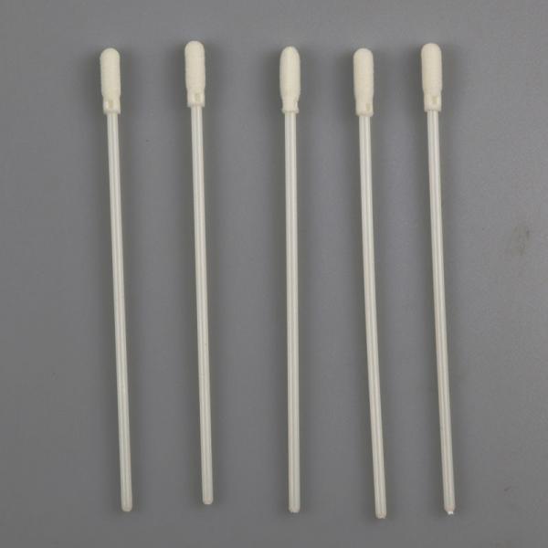 Quality 11cm Sterile Foam Tip Disposable Oral Swab Specimen Collection for sale