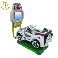 China Hansel amusement park rides plastic electric kids ride on horse toy for sale factory