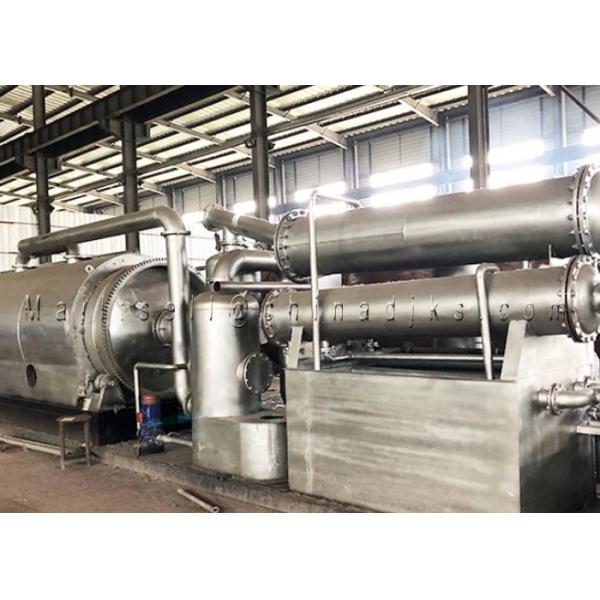 Quality ISO 9001 Anaerobic Pyrolysis Medical Plastic Waste Recycling Plant for sale