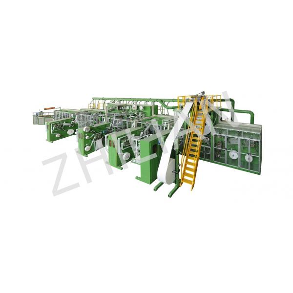 Quality 2pcs Type Pull Up Diaper Machine for sale