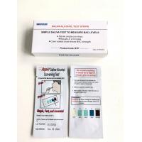 China Fast Saliva Alcohol Test Strips Accuracy Self Test At Home factory