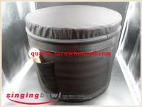 China Crystal singing bowl carrying case wholesale black color factory