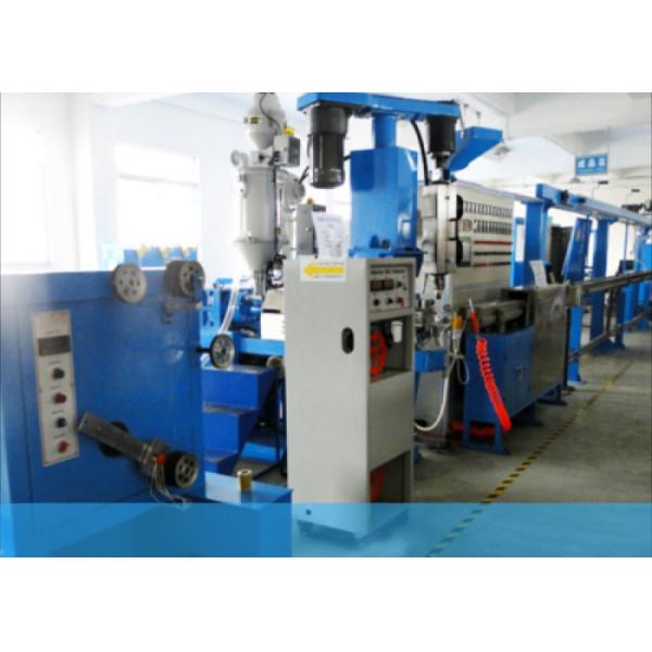 Quality Chemical Foaming 15HP Coaxial Wire Extruder Machine Cable Production Line for sale