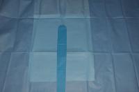 China CE / ISO EO Sterile SMMS U Drape for Hospital Operating Room Surgery factory