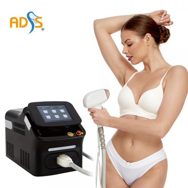Quality 1600W 1200w Diode Laser Hair Removal Machine Professional 1-120J/cm2 for sale