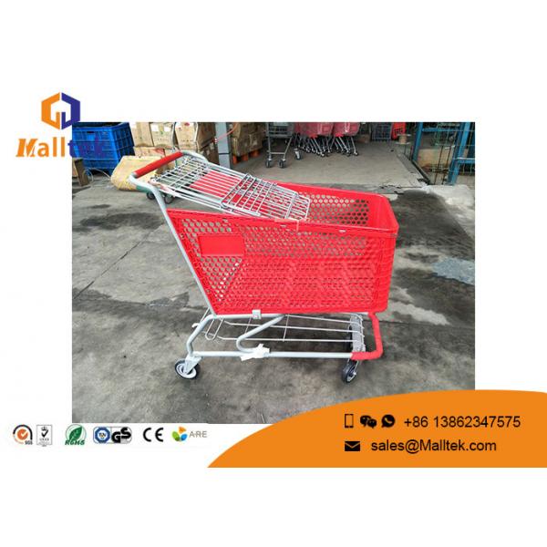Quality 80 To 140kg Capacity Shopping Cart Casters Small Shopping Trolley On Wheels for sale