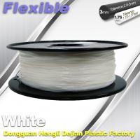 Quality Red Flexible 3d Printer Filament materials in 3d printing 1.75 / 3.0 mm 0.8KG / for sale