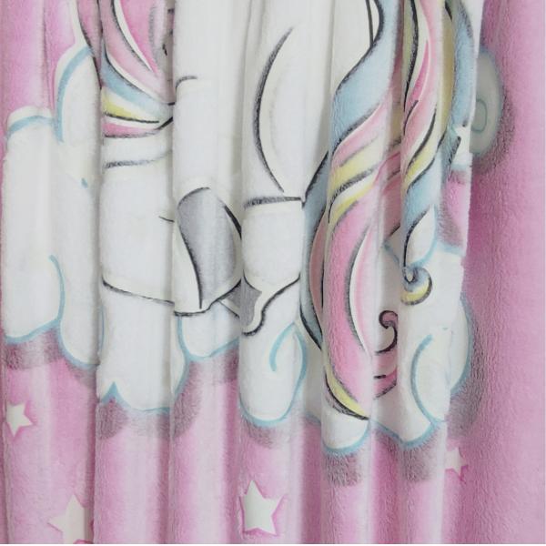 Quality Pink Animal Printed Flannel Fleece Fabric 100% Polyester for sale