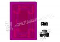 China Magic Poker Cocktail Paper Invisible Playing Cards For Contact Lenses factory