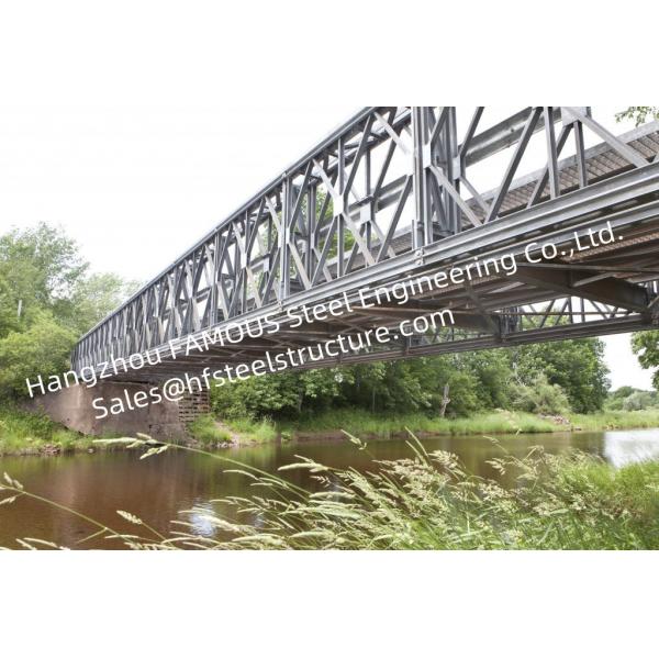 Quality Modular Military Bailey Bridge Metal Truss Bailey Ferry Raft Anchoring Emergency Government Troops Support for sale