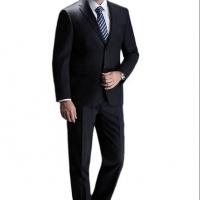 China Anti-Static Black Suit for Work Professional Slim Stylish Clothing Business Suits factory