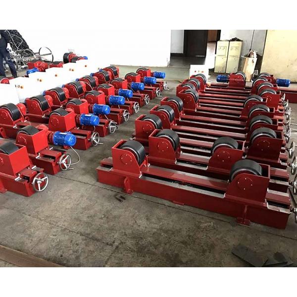 Quality Conventional Tank Turning Rolls , 5 Ton Welding Rotator Stands Lead Screw Adjustment for sale