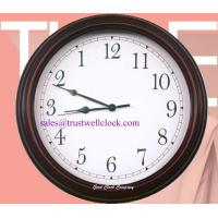 China Skeleton wall clocks, backwards movement for wall clocks / anti-clockwise wooden wall clocks for sale