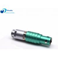 Quality Green Color Lemo B Series Connectors Custom Circular Plug FGG 1B 10 Pin Male for sale