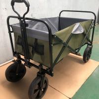 China Collapsible Foldable Wagon, Grocery Wagon, Utility Garden Cart, Folding Wagon With Wheels For Garden Sports factory