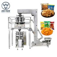 China Puffed Food Chips Biscuits Popcorn Pillow Bag Packaging Machine 35 Bags/Min factory