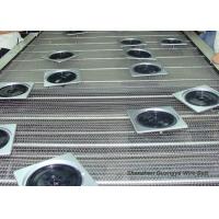 Quality Spiral Stainless Steel Wire Mesh Conveyor Belt For Drying / Cleaning Strong for sale