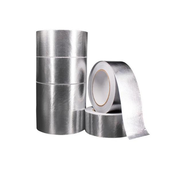 Quality HVAC Fireproof Aluminium Foil Waterproof Tape Fiberglass Thermal Insulation Tape for sale
