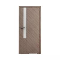China Wooden Plywood Interior Doors , Custom Mirror Frames Lacquer Door factory