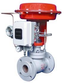 China DN20- DN400 Pneumatic Power Station Valve , Double-Seat Adjusting Valve for sale