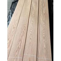 China Natural Oak 10cm Waterproof Wood Veneer MDF 12% Moisture Crown Cut for sale