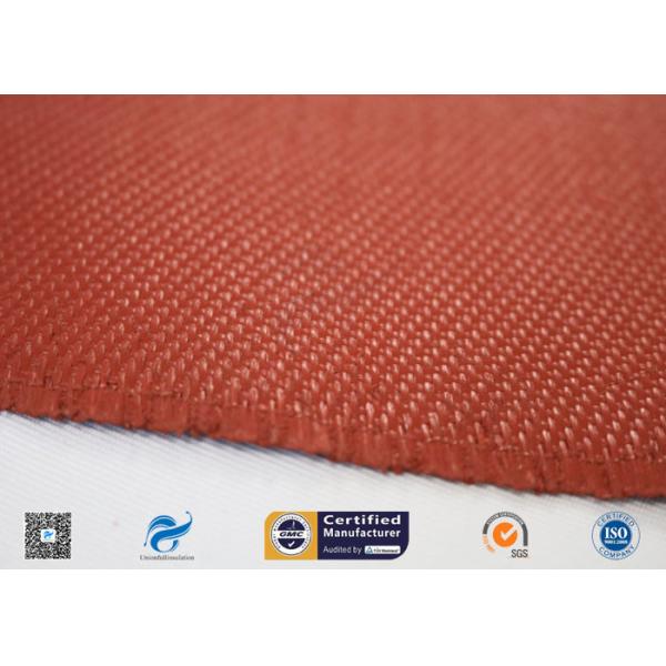 Quality Heat Resistance Fiberglass Fabric Roll / Silicone Coated Fiberglass Fire for sale
